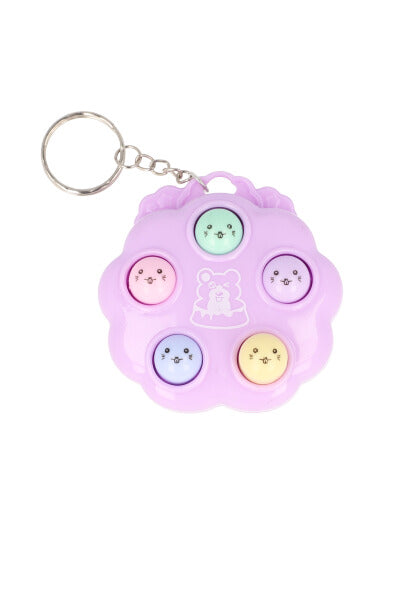 Apachurrable bear keychain PURPLE