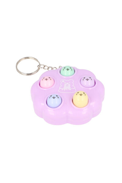 Apachurrable bear keychain PURPLE