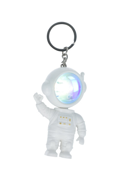 Astronaut Luz Keychain WHITE