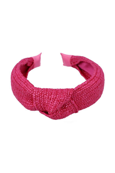 Monocolor tissue headband Fiusha