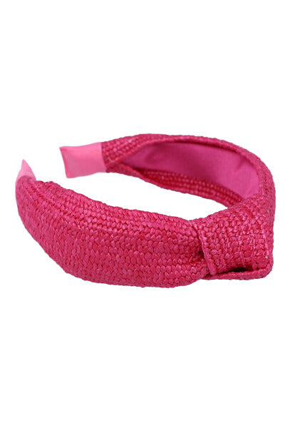 Monocolor tissue headband Fiusha