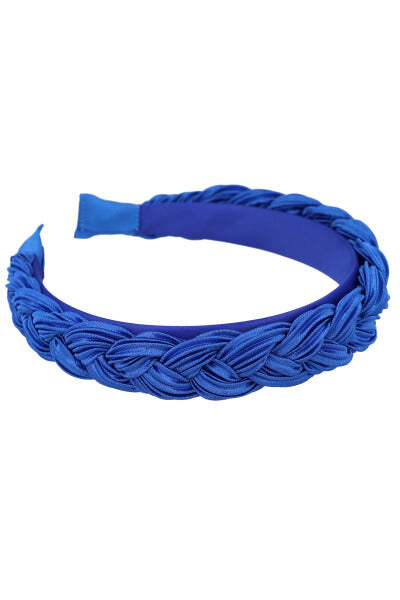 Tardza ​​satin headband BLUE