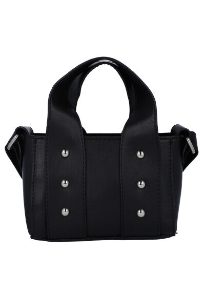 Bolsa mini estructurada studs NEGRO