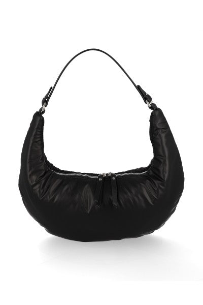 Bolsa hobo capitonada NEGRO