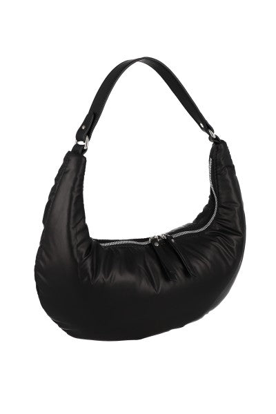 Bolsa hobo capitonada NEGRO