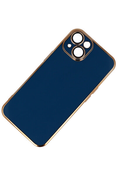 Funda celular i14 espejo AZUL