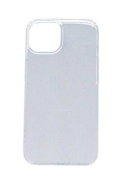 Funda celular i13 glitter TRANSPARENTE