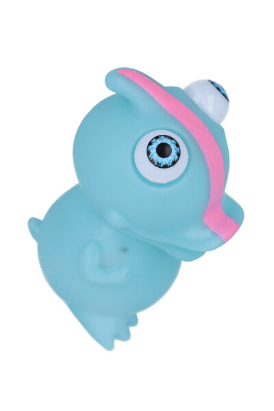 Squishy dinosaurio ojos saltones AZUL