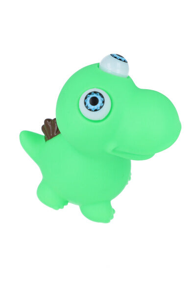 Squishy dinosaurio ojos saltones VERDE