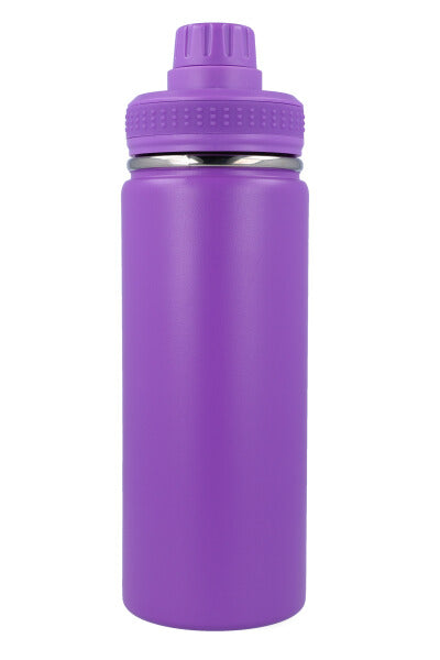 Botella asa tapa rosca 550 ml MORADO