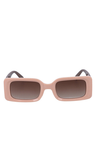 Rectangular lenses Oversize Armazon PINK