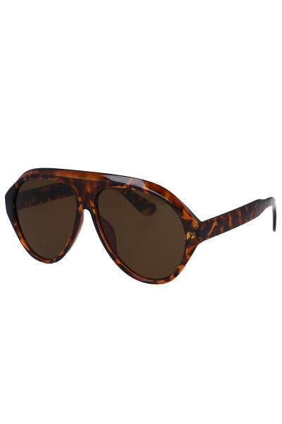 Lentes sol aviador oversize CAFE