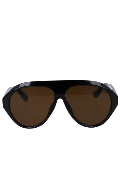 Lentes sol aviador oversize NEGRO