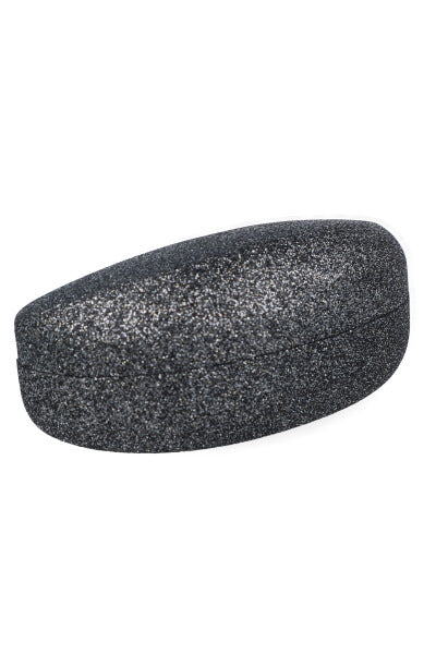 Estuche lentes glitter NEGRO