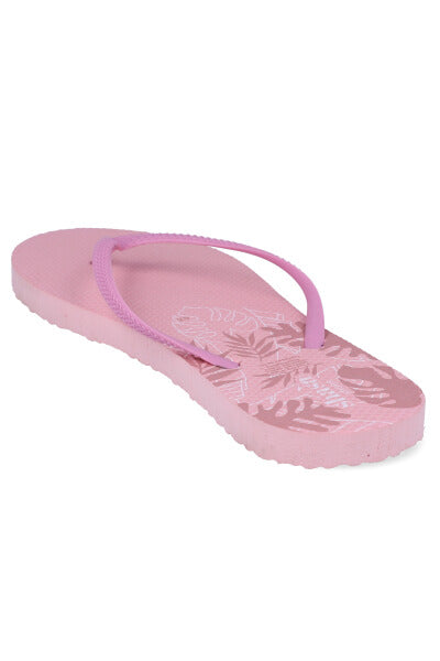 Flip flop hojas tropicales ROSA