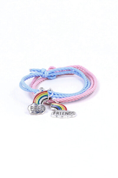 Set 2 Best Friends bracelets arciris BLUE