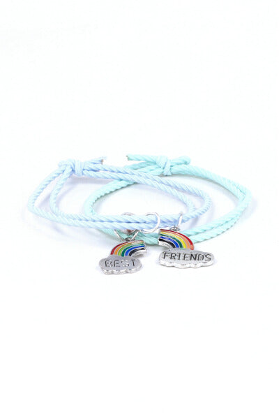 Set 2 Best Friends bracelets arciris TURQUOISE