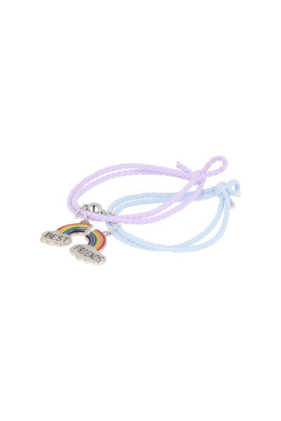 Set 2 Best Friends bracelets arciris PURPLE