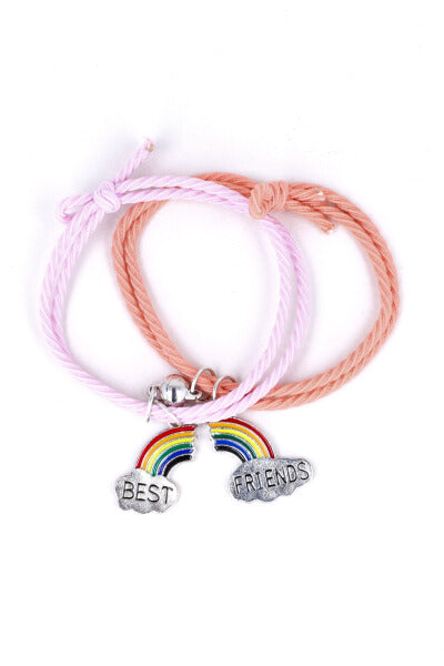 Set 2 Best Friends bracelets arciris CORAL