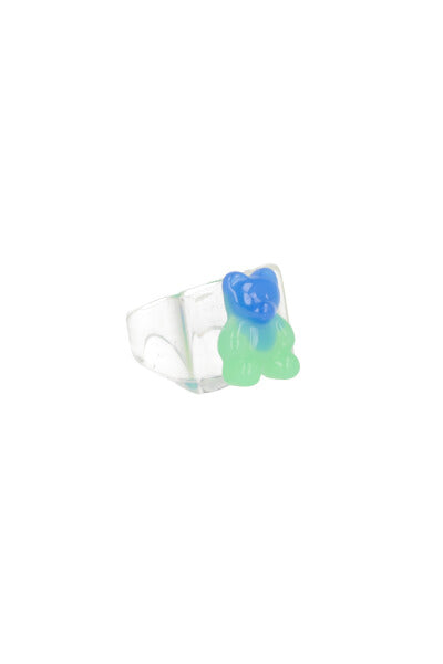 Anillo Gomita Degradada AZUL REY