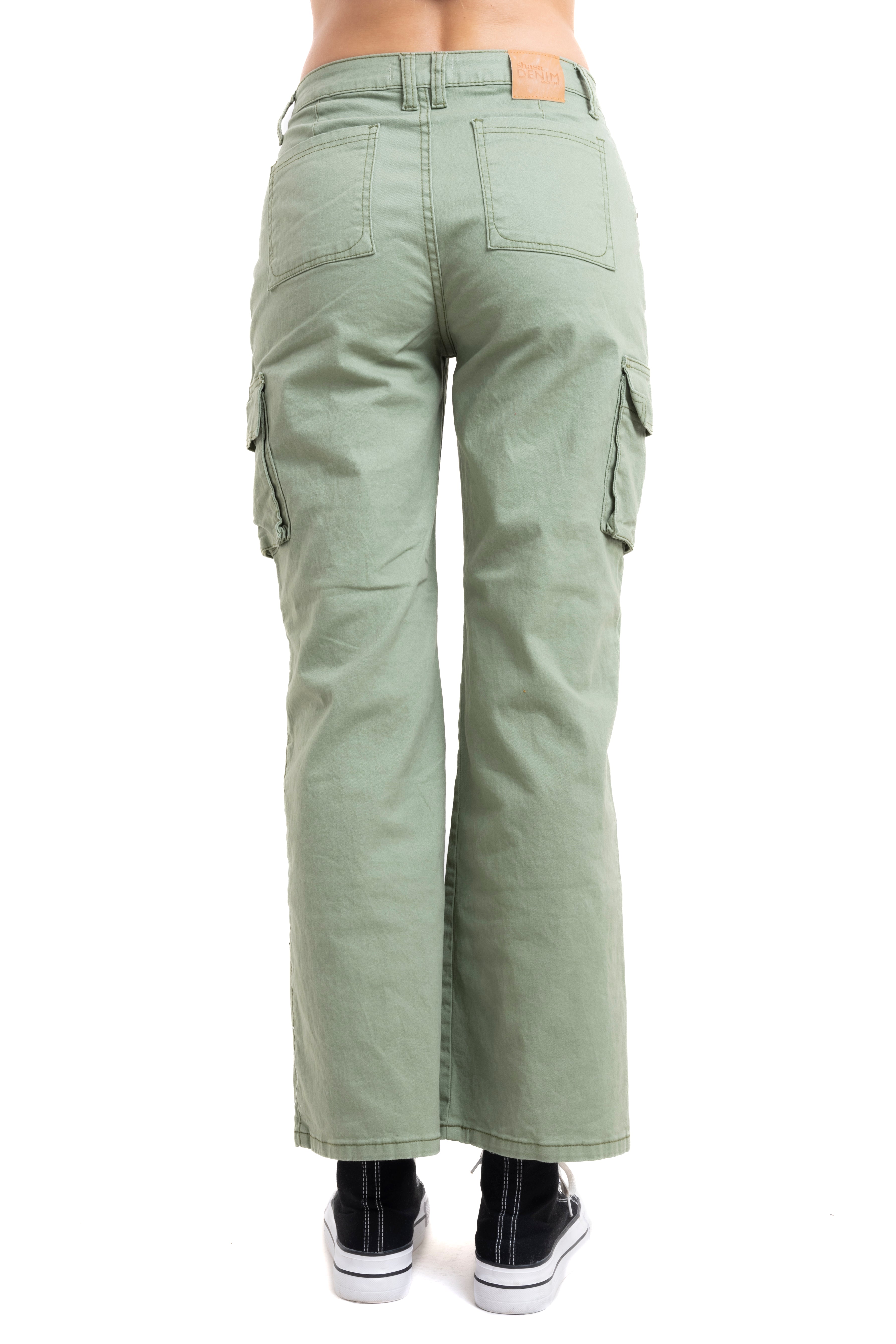 Jeans Wide Leg Light Light green