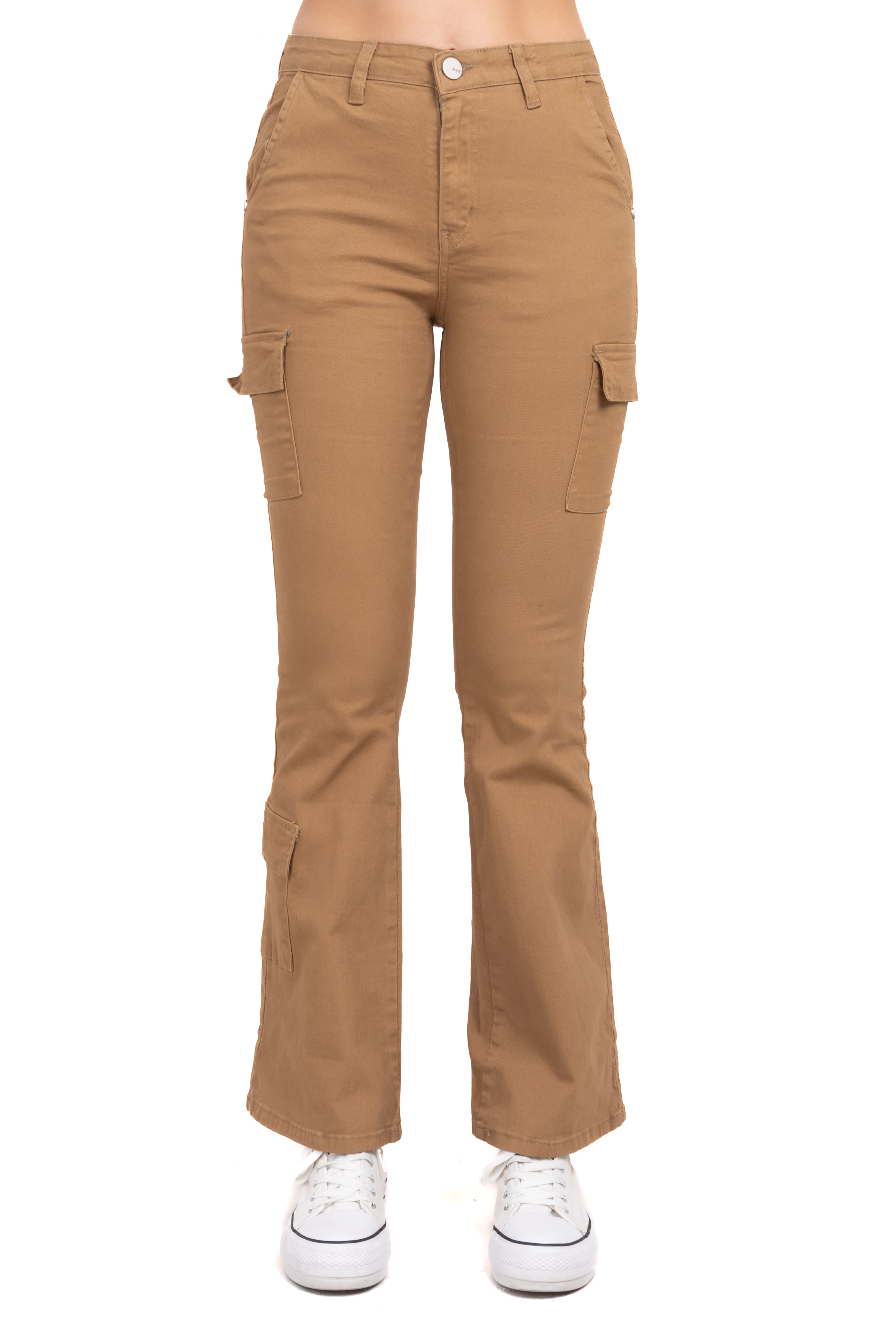 Jeans FLARED position Khaki