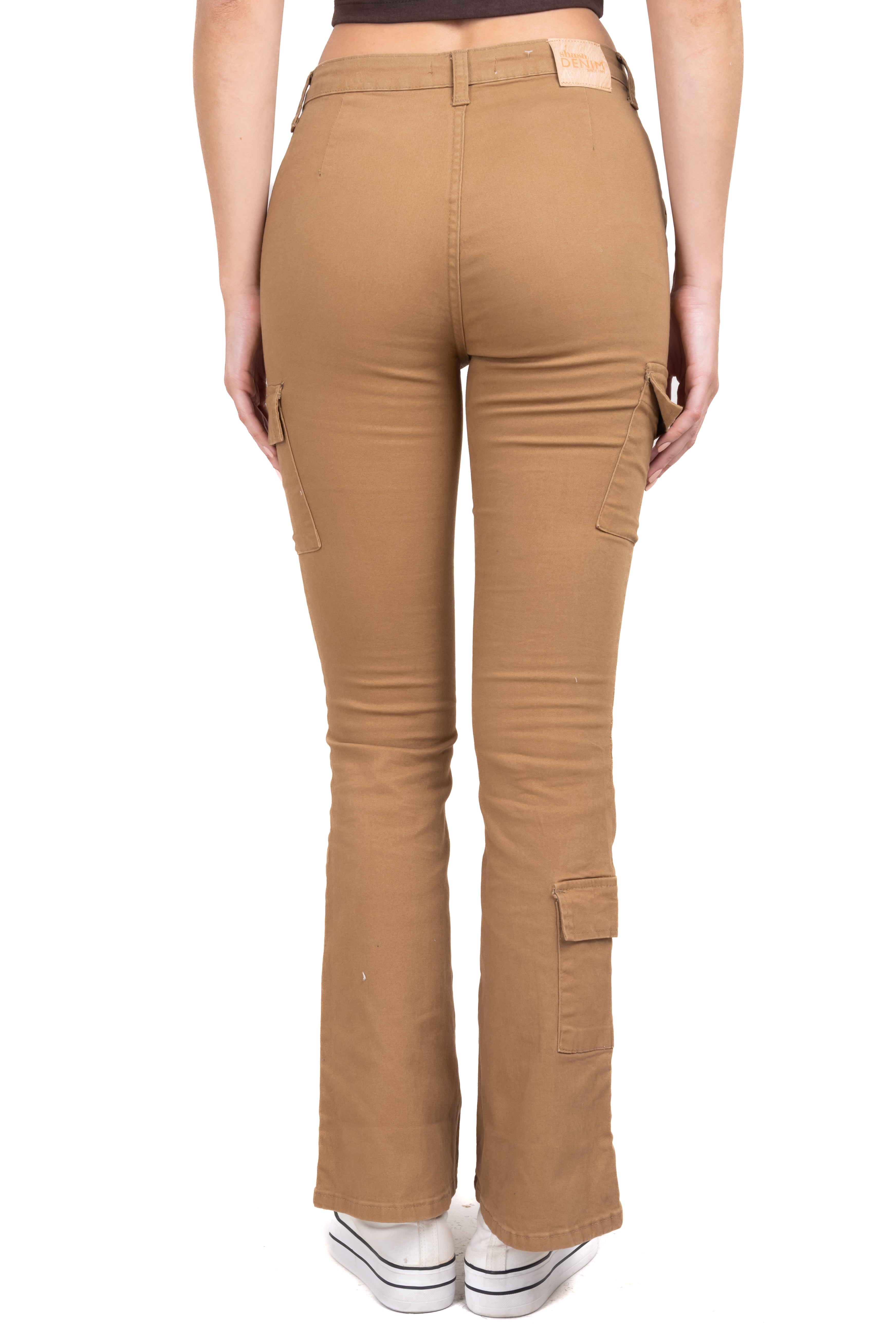 Jeans FLARED position Khaki