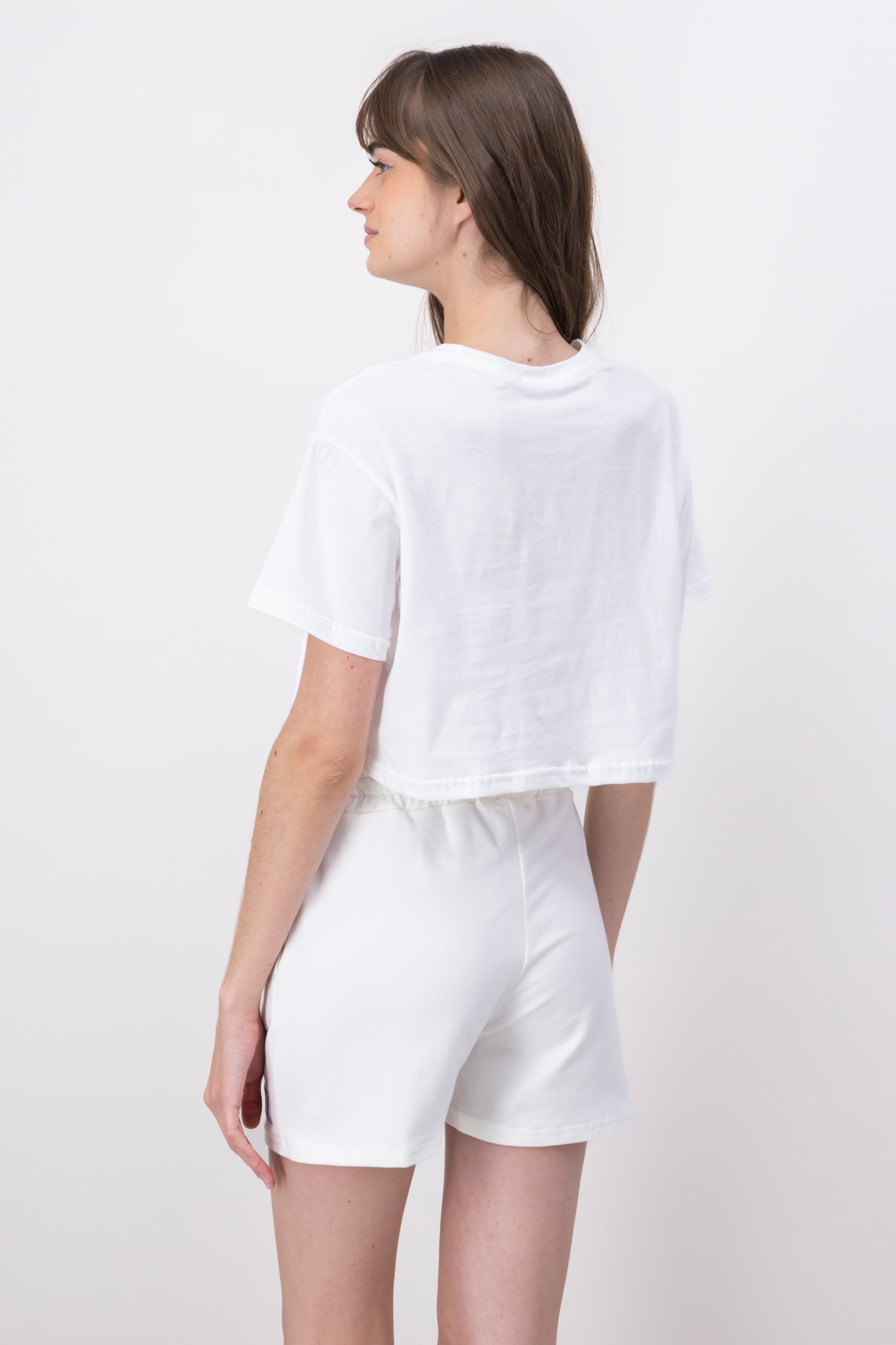 Top Crop Estampado New York BLANCO COMBO