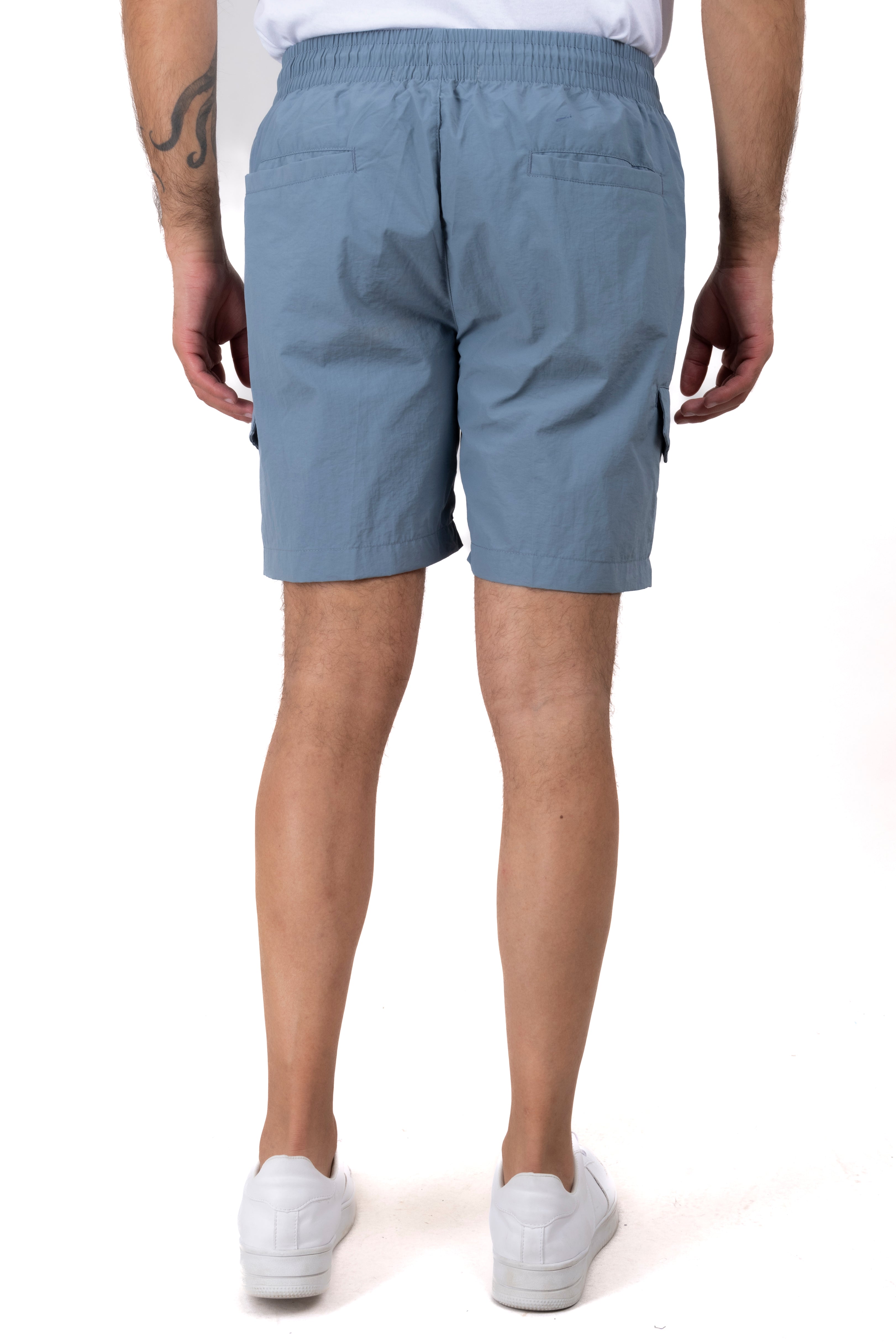 Short Nylon Cargo Light gray