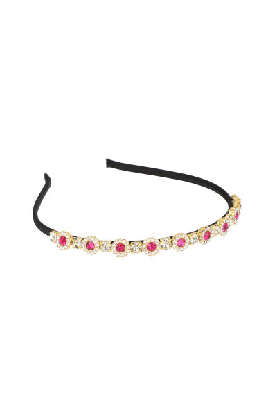 Crystal flower headband Fiusha