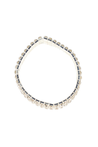 Elastic bracelet brightness SILVER