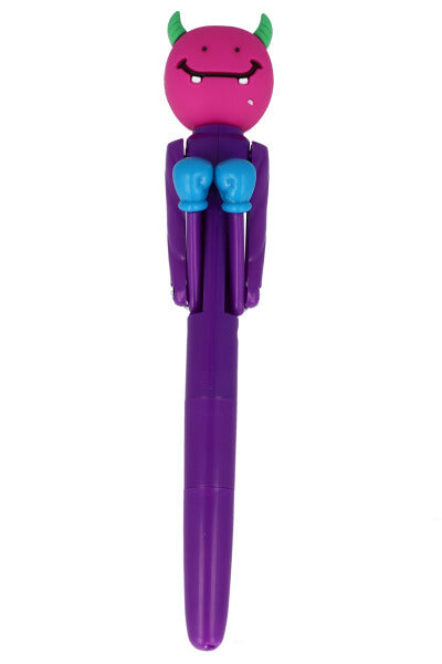 Pluma monstruo boxeador MORADO