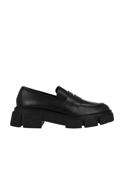 Loafers chunky suela dentada NEGRO