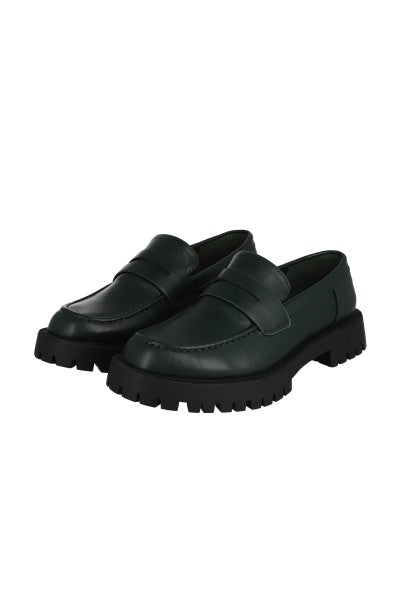 Loafers chunky monocolor VERDE