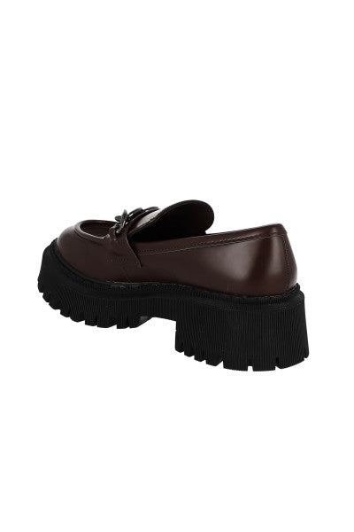 Loafers chunky monocolor cadena CAFE