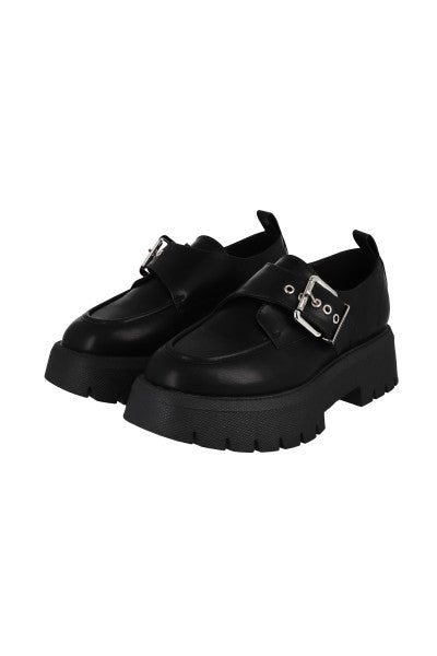 Loafers monk correa chunky NEGRO