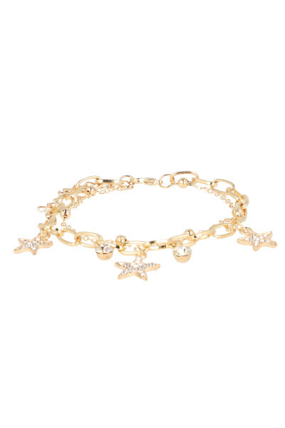 Chain Stars Bracelet GOLD