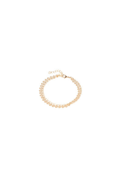 Anklet 2L Heart GOLD