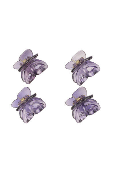 Set 4 butterflies PURPLE