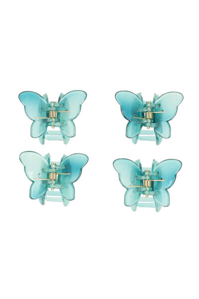 Set 4 butterflies GREEN