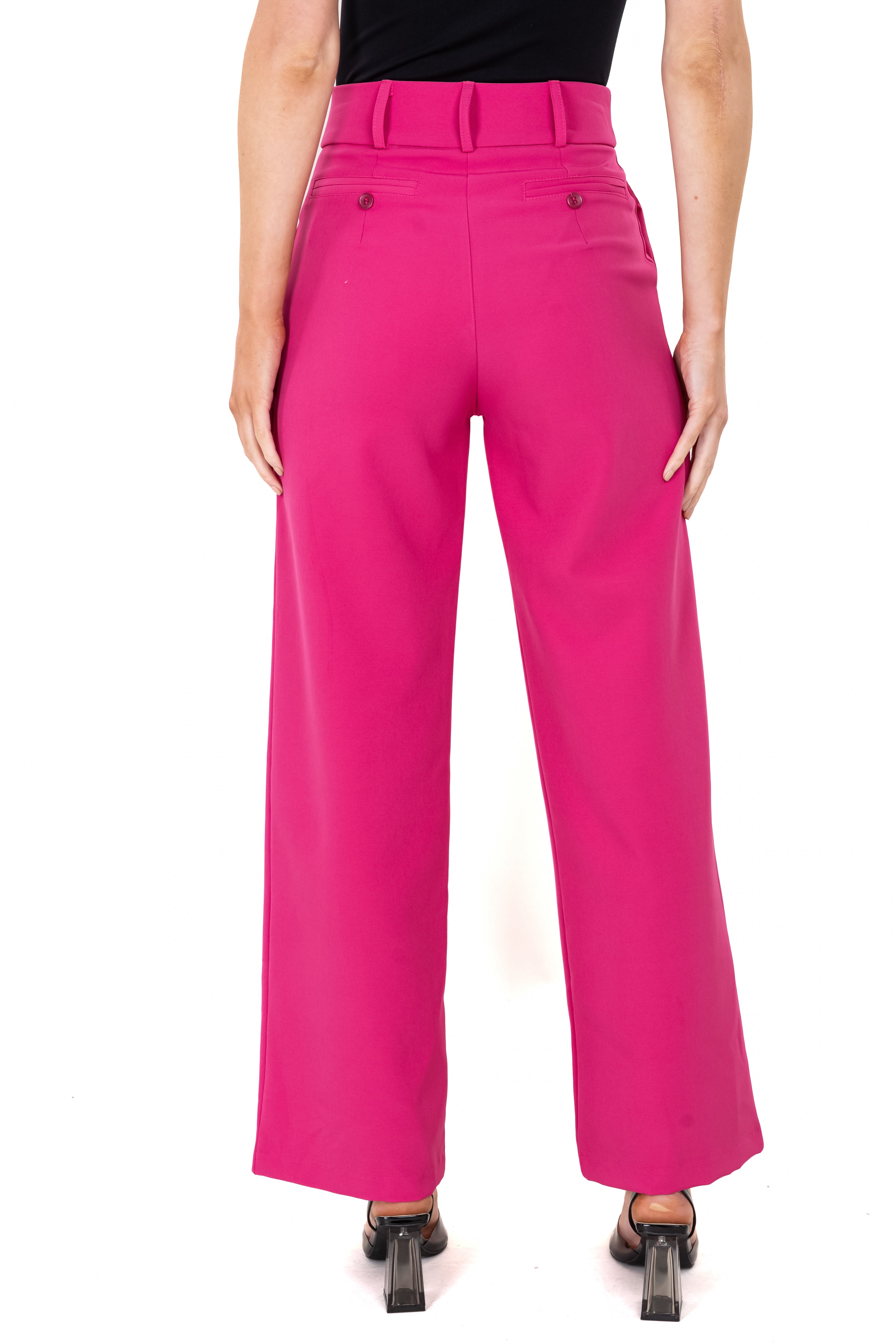 Straight pants high waist Fiusha