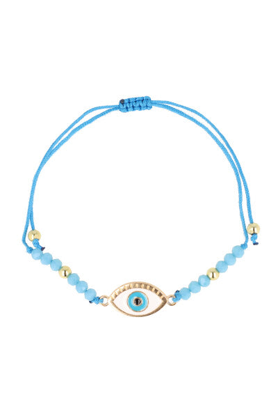 Beads bracelet eye eye BLUE