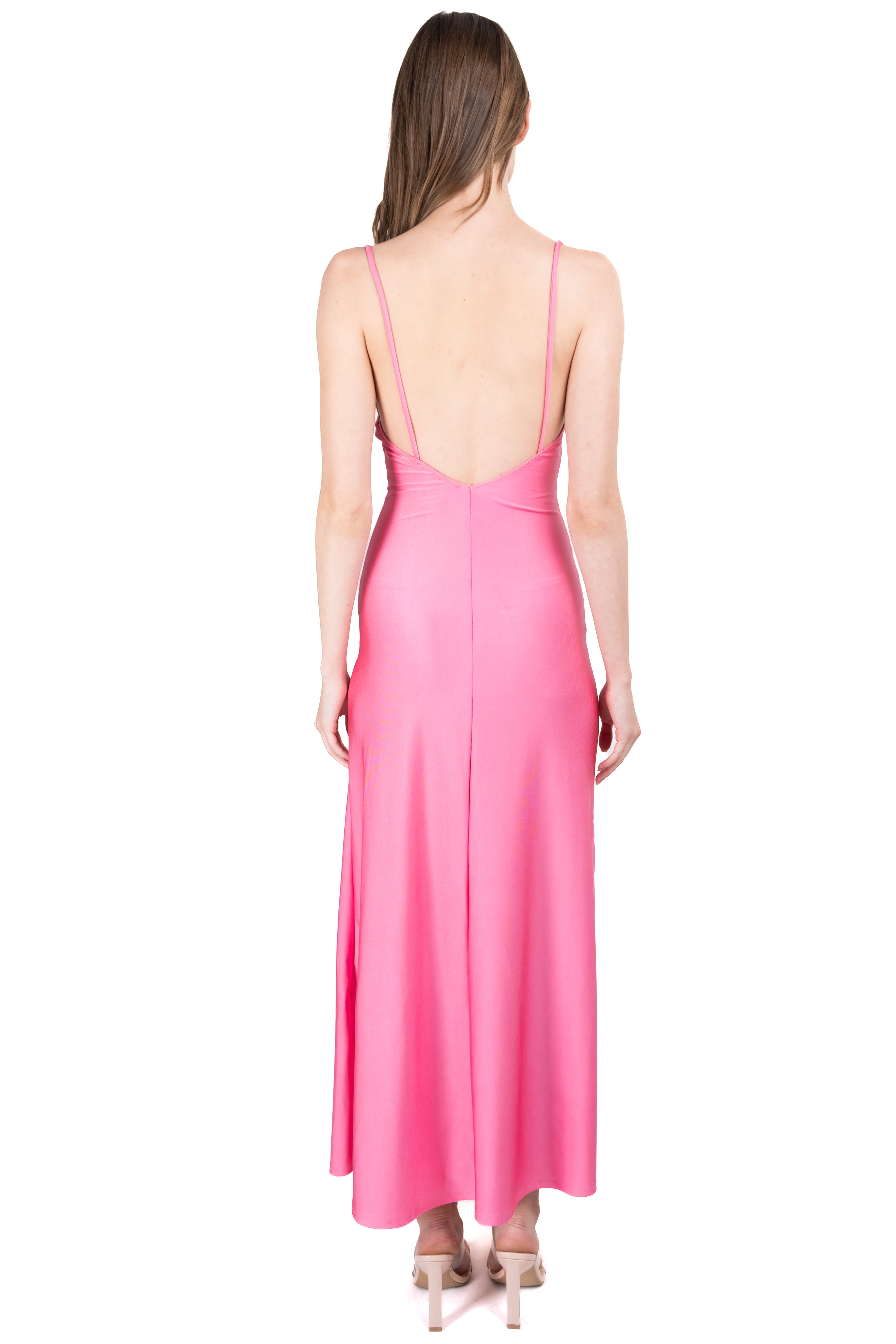 Maxi Drapeado neckline PINK