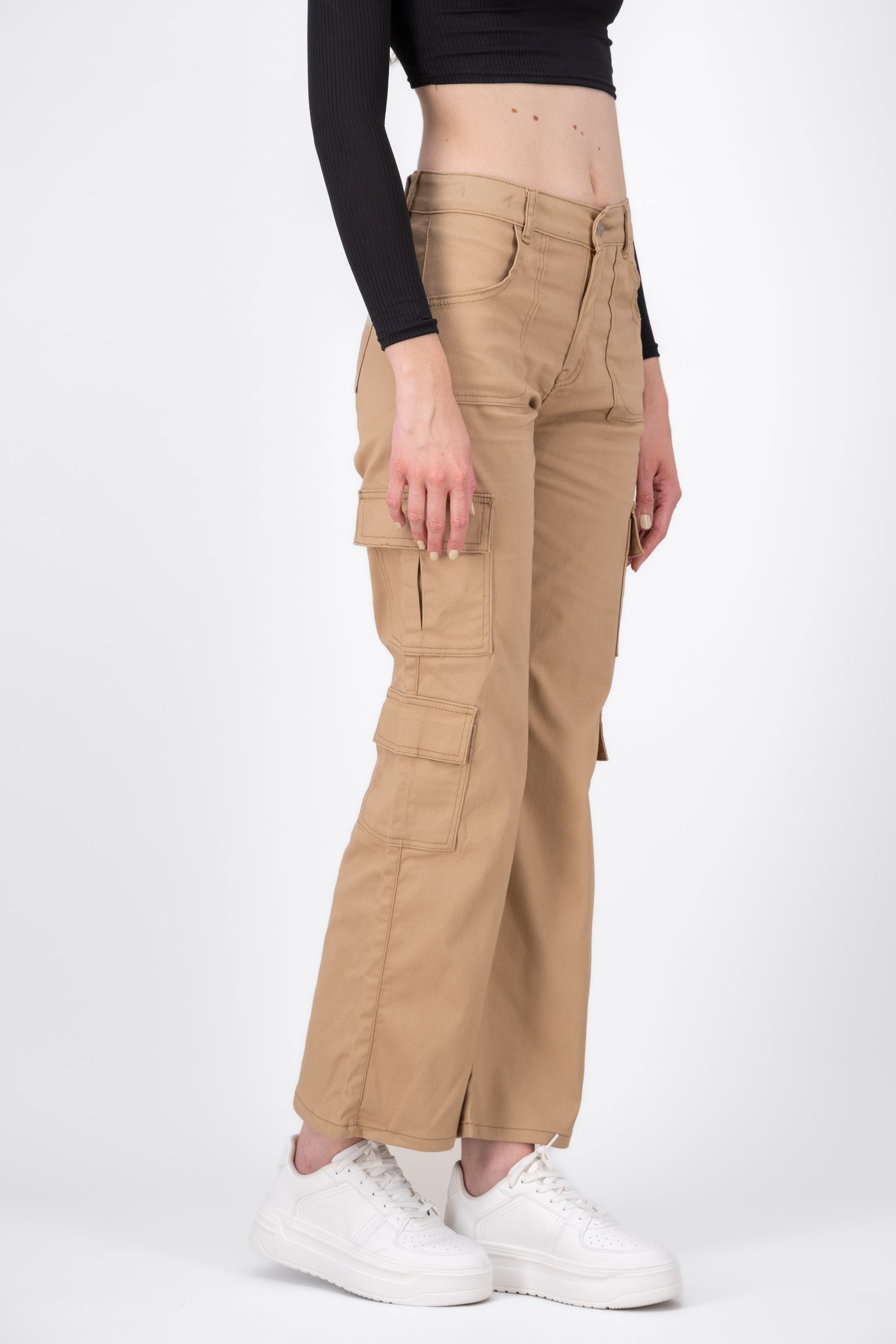 Straight leg jeans Khaki