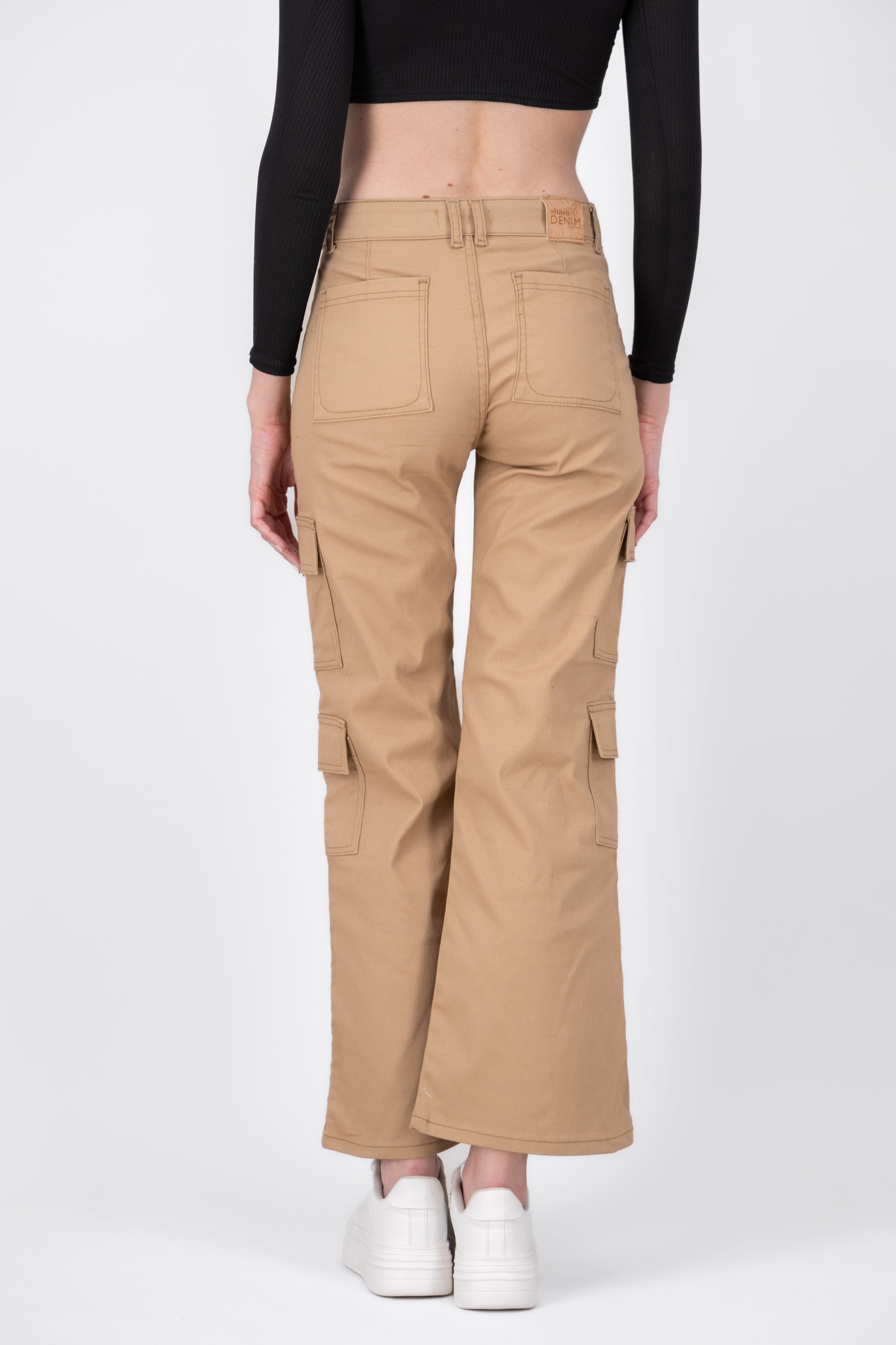 Straight leg jeans Khaki