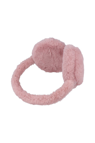 Fluffy padded earmuffs PINK