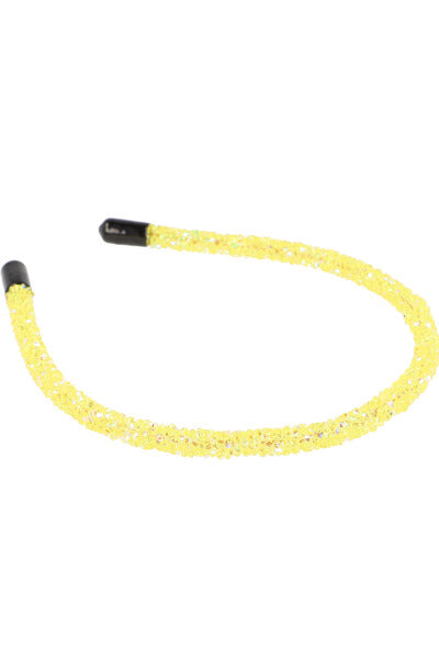 Thin headband brightness YELLOW