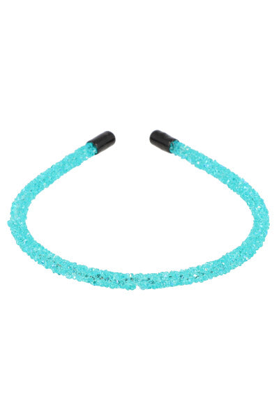 Thin headband brightness TURQUOISE