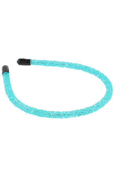 Thin headband brightness TURQUOISE