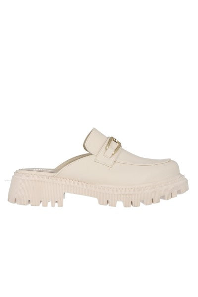 Loafers chunky destalonado NUDE